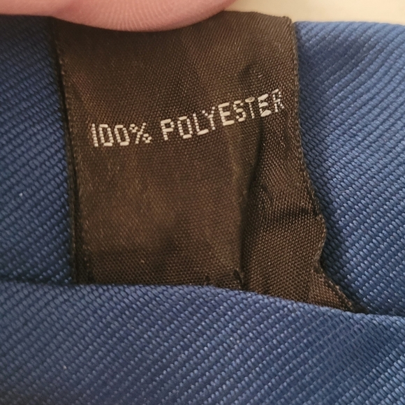 SIMPSONS HUNT CLUB Vintage Blue Necktie with Two Flying Loons - Picture 5 of 8